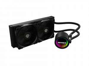 Genesis AIO Liquid Cooler Hydria 240 Intel, AMD