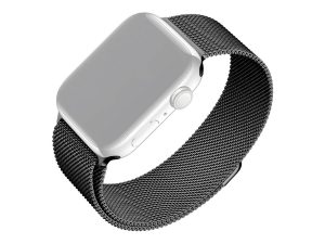 Fixed Mesh Strap for Apple Watch 42/44/45/46/49mm 42 mm, 44 mm, 45 mm, 46 mm, 49 mm Black