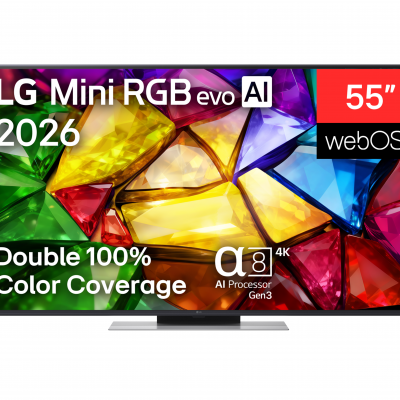 LG 55MRGB87B3B 55" (139 cm) 4K Mini RGB evo Smart TV LG