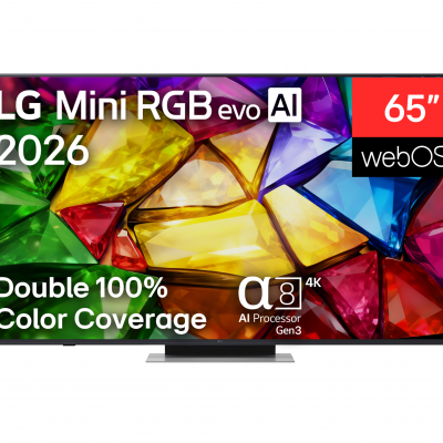 LG 65MRGB87B3B 65" (164 cm) 4K Mini RGB evo Smart TV LG