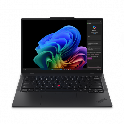 Lenovo ThinkPad T14s G6 Snapdragon Black 14 " IPS WUXGA 1920 x 1200 pixels Anti-glare Snapdragon X Elite X1E-78-100 32 GB Soldered LPDDR5x Solid-state drive capacity 1000 GB Qualcomm Adreno GPU Windows 11 Pro 802.11be Bluetooth version 5.3 Keyboard language English Keyboard backlit Warranty 36 month(s) Battery warranty 12 month(s)