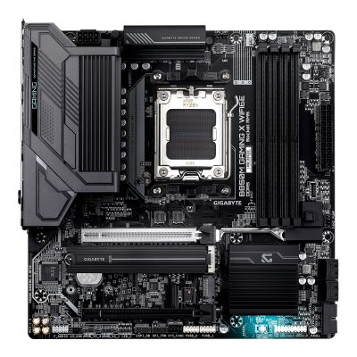 Gigabyte B850M GAMING X WIFI6E Processor family AMD Processor socket AM5 DDR5 SDRAM Supported hard disk drive interfaces M.2, SATA Number of SATA connectors 4 Micro ATX