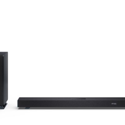 Sharp 3.1.2 Dolby Atmos/DTS:X Soundbar with Wireless Subwoofer HT-SBW53121(BK) Bluetooth