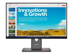 Lenovo ThinkVision P24QD-40 23.8 " IPS 16:9 120 Hz 6 ms 2560 x 1440 pixels 300 cd/m² HDMI ports quantity 1 Eclipse Black Warranty 36 month(s)