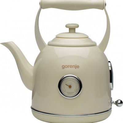 Gorenje Kettle K17CLIN Electric 2000 W 1.7 L Plastic/Metal 360° rotational base Beige