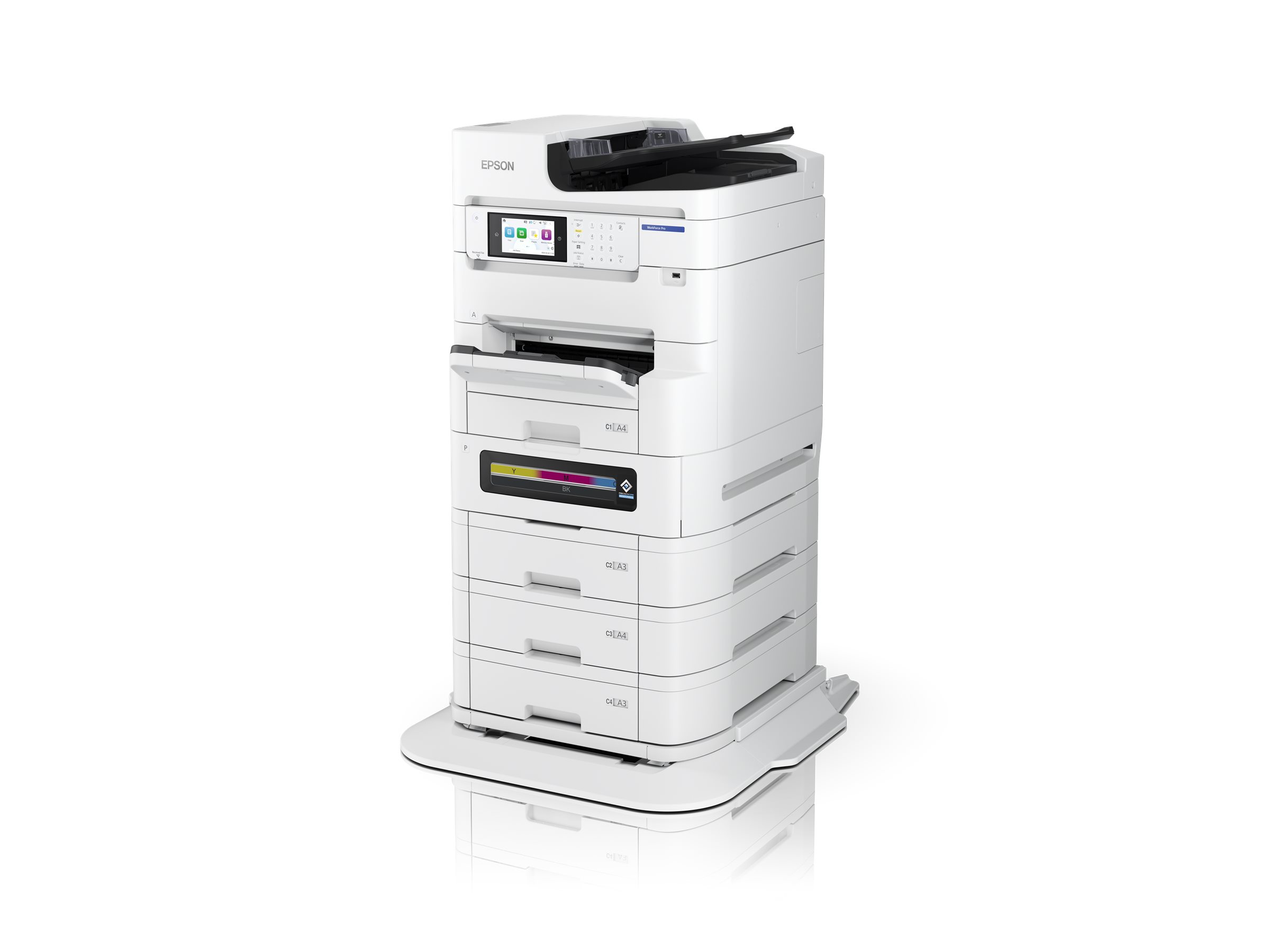 Epson Multifunctional printers WorkForce Pro EM-C8101RDWF Inkjet Colour A4 Wi-Fi White - Image 2