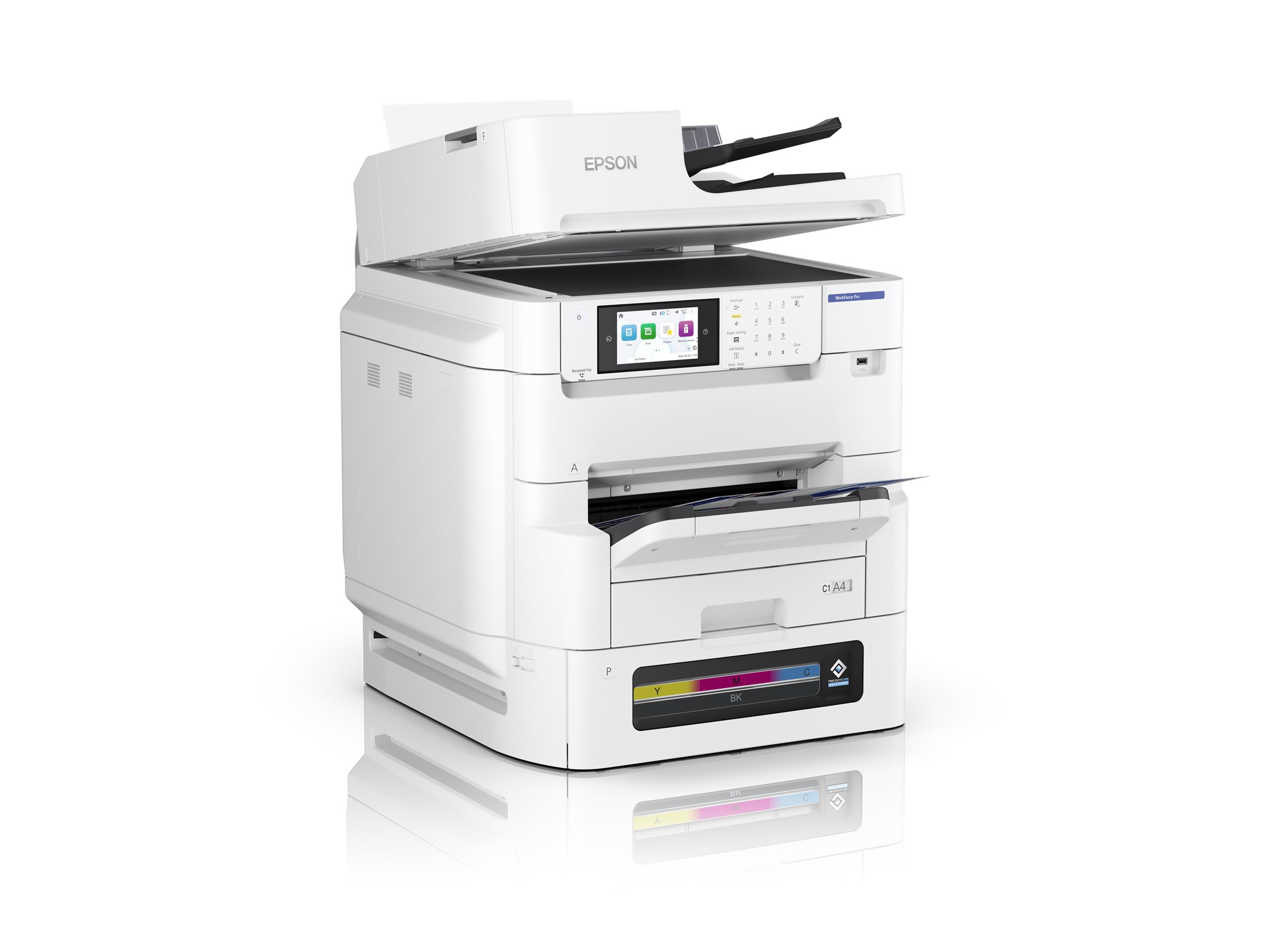 Epson Multifunctional printers WorkForce Pro EM-C8101RDWF Inkjet Colour A4 Wi-Fi White - Image 4