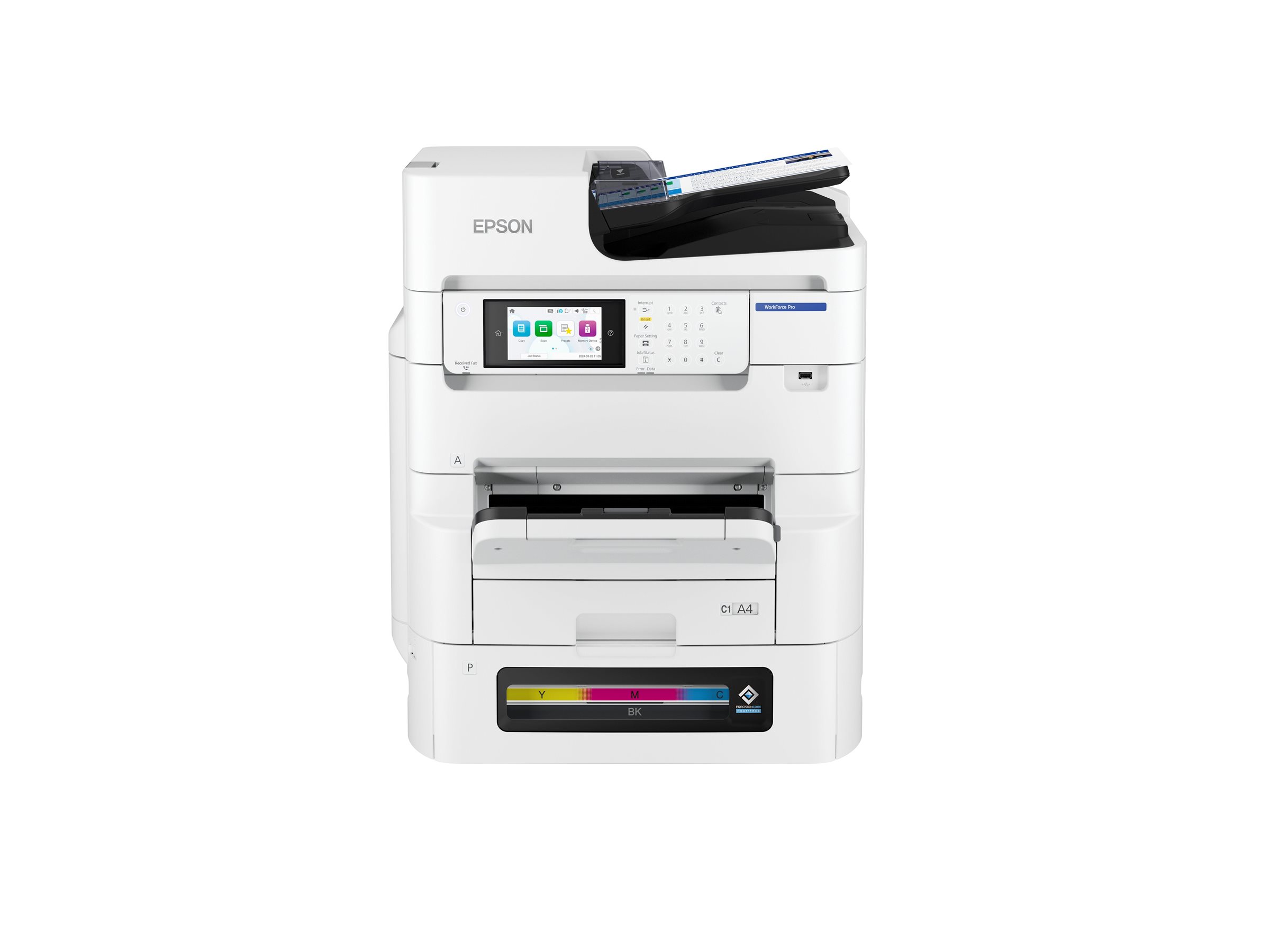 Epson Multifunctional printers WorkForce Pro EM-C8101RDWF Inkjet Colour A4 Wi-Fi White - Image 5