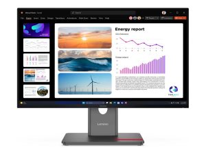Lenovo ThinkVision P24q-40 23.8 " IPS 16:9 120 Hz 4 ms 2560 x 1440 pixels 300 cd/m² HDMI ports quantity 1 Raven Black Warranty 36 month(s)