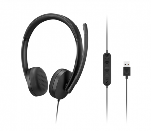 Lenovo Headset USB-A Stereo Gen 2 Built-in microphone Wired Black