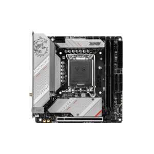 SALE OUT. MSI MPG B760I EDGE WIFI Processor family Intel Processor socket LGA1700 DDR5 DIMM Memory slots 2 Supported hard disk drive interfaces SATA, M.2 Number of SATA connectors 4 Chipset Intel B760 Mini-ITX REFURBISHED, WITHOUT ORIGINAL PACKAGING AND MANUAL