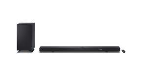 Sharp 5.1.2 Dolby Atmos/DTS:X Soundbar with Wireless Subwoofer HT-SBW55121(BK) Bluetooth