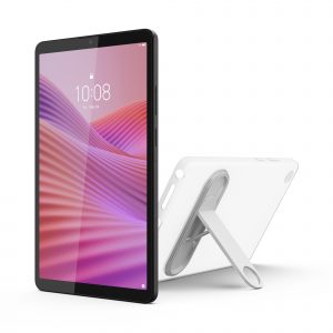 Lenovo Tab One 4G LTE (without power adapter) ZAF10175SE 8.7 " Luna Grey IPS 1340 x 800 pixels MediaTek Helio G85 Soldered LPDDR4x GB 4 64 GB 4G Wi-Fi Front camera 2 MP Rear camera 8 MP Bluetooth 5.3 Android 14 (OS upgrades until Android 16 and 4 years security patches) Warranty 24 month(s) Clear Case, USB-A to USB-C cable, Manual