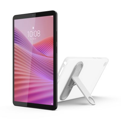 Lenovo Tab One 4G LTE (without power adapter) ZAF10175SE 8.7 " Luna Grey IPS 1340 x 800 pixels MediaTek Helio G85 Soldered LPDDR4x GB 4 64 GB 4G Wi-Fi Front camera 2 MP Rear camera 8 MP Bluetooth 5.3 Android 14 (OS upgrades until Android 16 and 4 years security patches) Warranty 24 month(s) Clear Case, USB-A to USB-C cable, Manual
