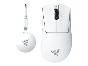 Razer DeathAdder V4 Pro Gaming mouse, White Razer