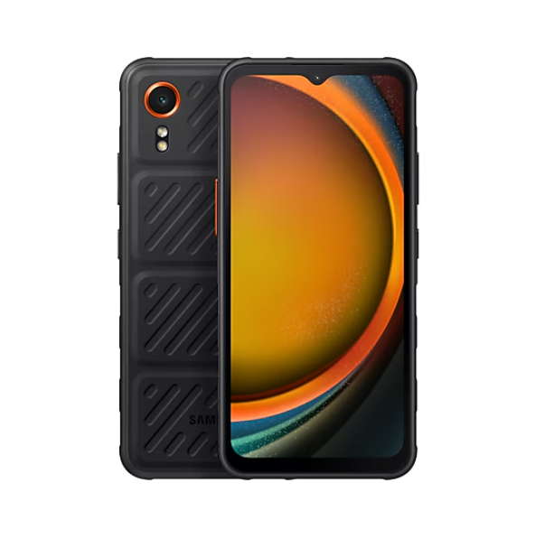 Samsung Galaxy Xcover 7 (G556) Black 6.6 " PLS LCD 1080 x 2408 pixels Mediatek Dimensity 6100+ (6 nm) Internal RAM 6 GB 128 GB MicroSDXC Dual SIM Nano-SIM 4G 5G Main camera resolution 50 MP Secondary camera resolution 5 MP Android 14 4050 mAh