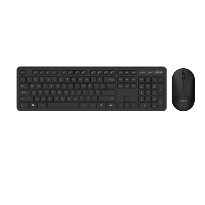 Asus CW100 Keyboard and Mouse Set Wireless Russian Black