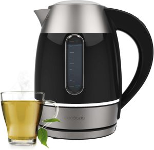Cecotec Kettle Thermosense 400 VisionLight Electric 2200 W 1.7 L Stainless steel 360° rotational base Black/Stainless steel