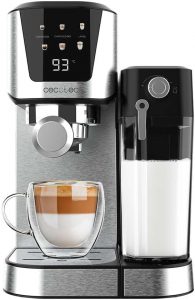 Cecotec Coffee Maker Power Espresso 20 Cream Pump pressure 20 bar Built-in milk frother Semi-automatic 1350 W