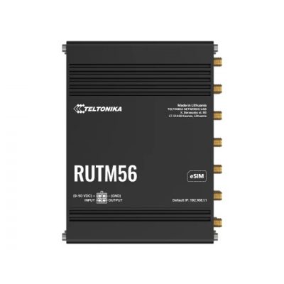 Teltonika Dual Modem Router RUTM56 802.11ac 10/100/1000 Mbit/s Ethernet LAN (RJ-45) ports 4 Mesh Support Yes MU-MiMO Yes No mobile broadband