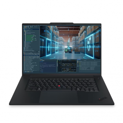 Lenovo ThinkPad P1 G9 Intel Black 16 " IPS WUXGA 1920 x 1200 pixels Anti-glare Intel Core Ultra X7 368H 32 GB LPCAMM2 LPDDR5X Solid-state drive capacity 1000 GB Intel Arc B390 GPU Windows 11 Pro Bluetooth version 5.4 802.11be WWAN Upgradable to 5G Keyboard language Nordic Keyboard backlit Battery warranty 12 month(s) Warranty 36 month(s)
