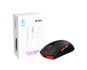 MSI FORGE GM340 Wireless 2.4 GHz, Bluetooth, USB 2.0