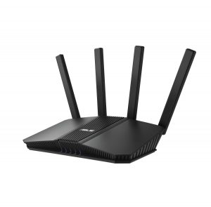 Asus WiFi 7 Dual-Band Extendable Router RT-BE82U BE6500 802.11be 10/100/1000/2500 Mbit/s Ethernet LAN (RJ-45) ports 4 Mesh Support Yes MU-MiMO Yes No mobile broadband Antenna type External