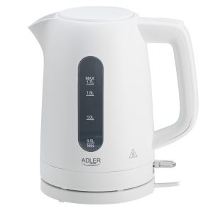 Adler Kettle AD 1379w Electric 2200 W 1.7 L Polypropylene 360° rotational base White