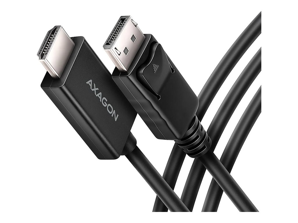 CABLE DP TO HDMI 1.8M/RVD-HI20C2 AXAGON - Image 2