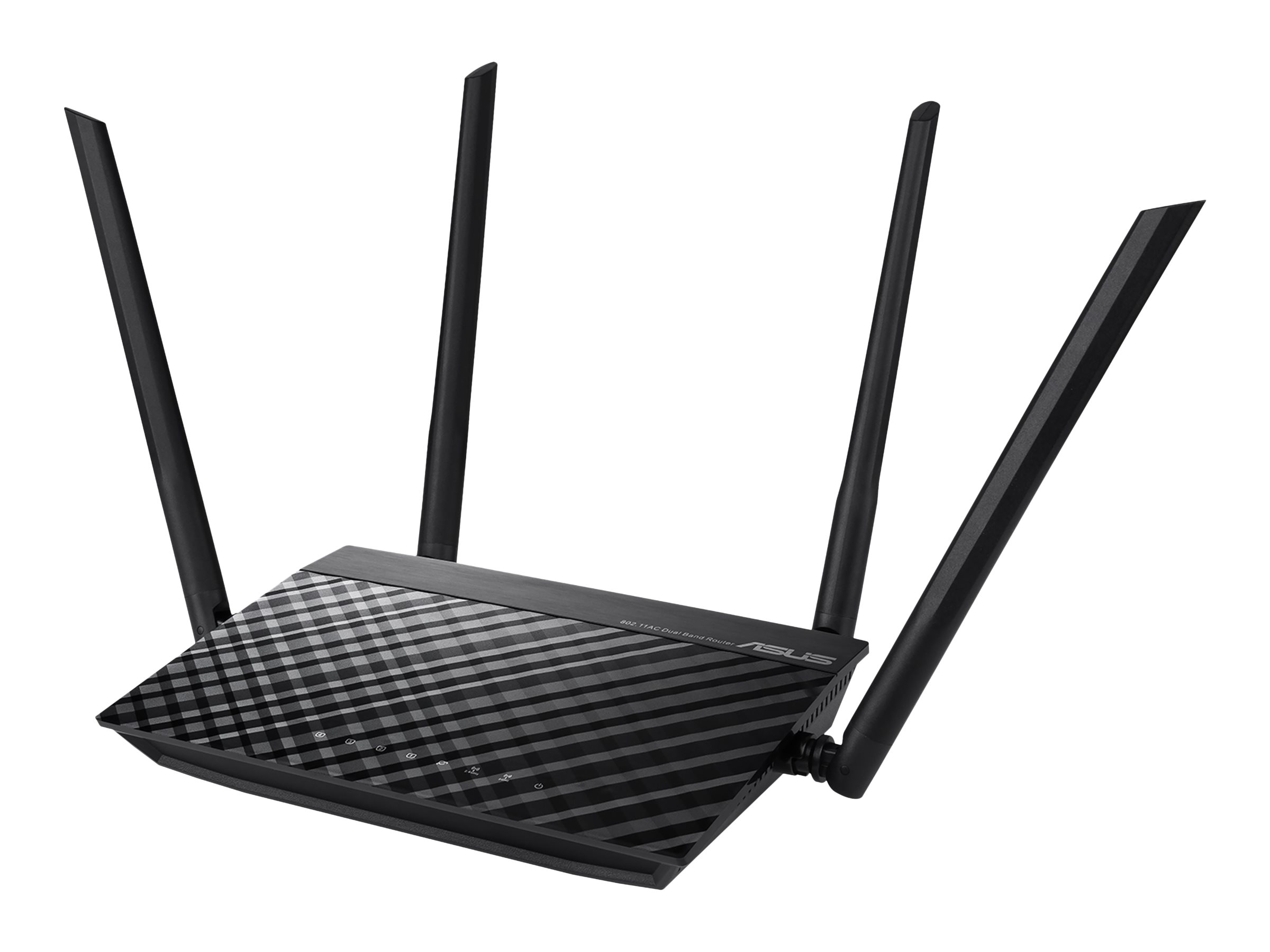 Asus RT-AC1200 v.2 Router 802.11ac 300+867 Mbit/s 10/100 Mbit/s Ethernet LAN (RJ-45) ports 4 Mesh Support No MU-MiMO No No mobile broadband Antenna type 4xExternal no