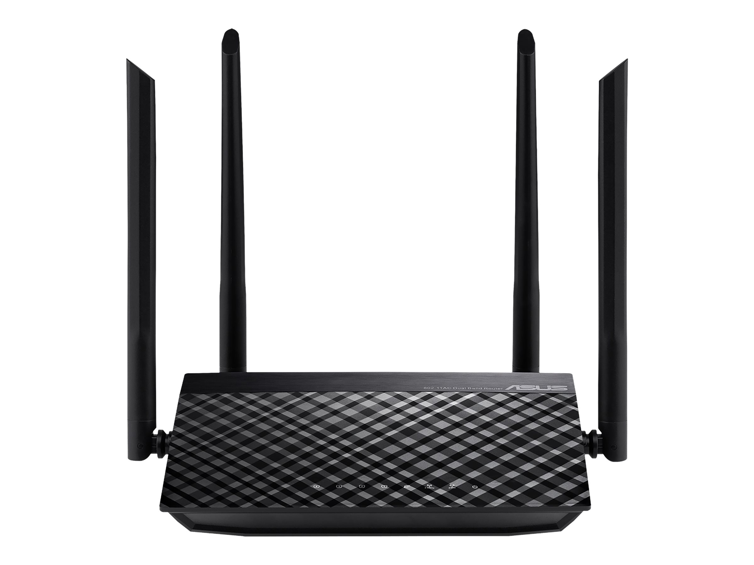 Asus RT-AC1200 v.2 Router 802.11ac 300+867 Mbit/s 10/100 Mbit/s Ethernet LAN (RJ-45) ports 4 Mesh Support No MU-MiMO No No mobile broadband Antenna type 4xExternal no - Image 2