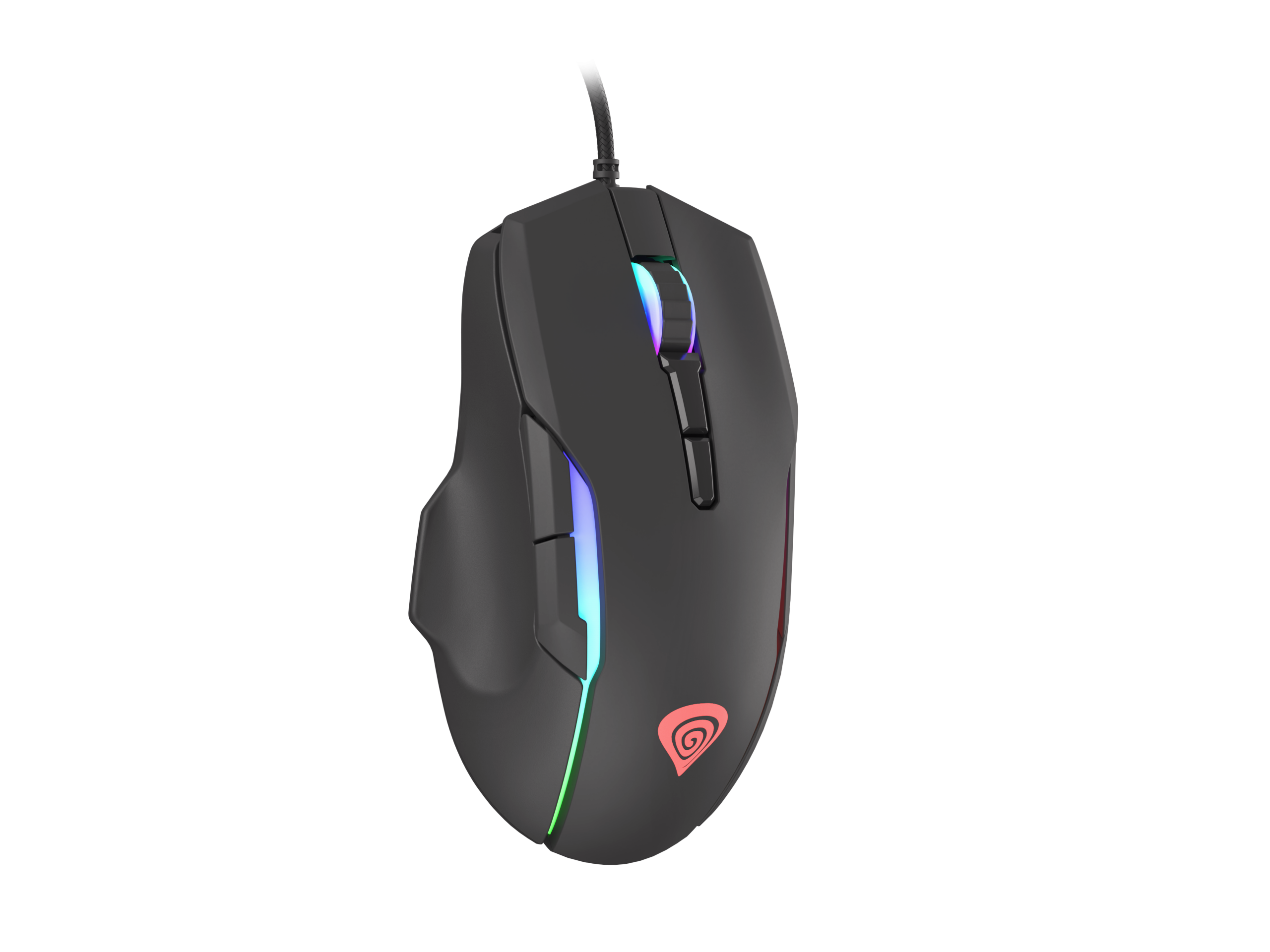 GENESIS Xenon 220 Gaming Mouse, 500 - 6400DPI, Wired, Black Genesis - Image 2