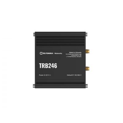 Teltonika Industrial 4G IoT Gateway TRB246 10/100 Mbit/s Ethernet LAN (RJ-45) ports 1 Mesh Support No MU-MiMO No 4G
