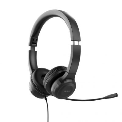Acer Office Headset Built-in microphone Wired Black