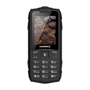 SALE OUT. Hammer ROCK LTE Black 2.4 " IPS 48 MB 128 MB Dual SIM 3G Main camera resolution 2 MP 3000 mAh USED, REFURBISHED, WITHOUT ACCESSORIES