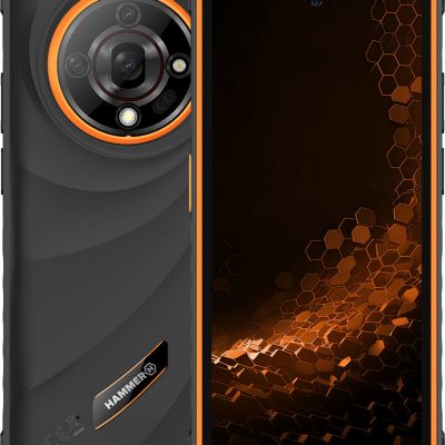 Hammer Iron 6 Black 6.56 " IPS 1612 x 720 pixels Mediatek Internal RAM 6 GB 128 GB Dual SIM 4G Main camera resolution 48 MP Android 14 6050 mAh