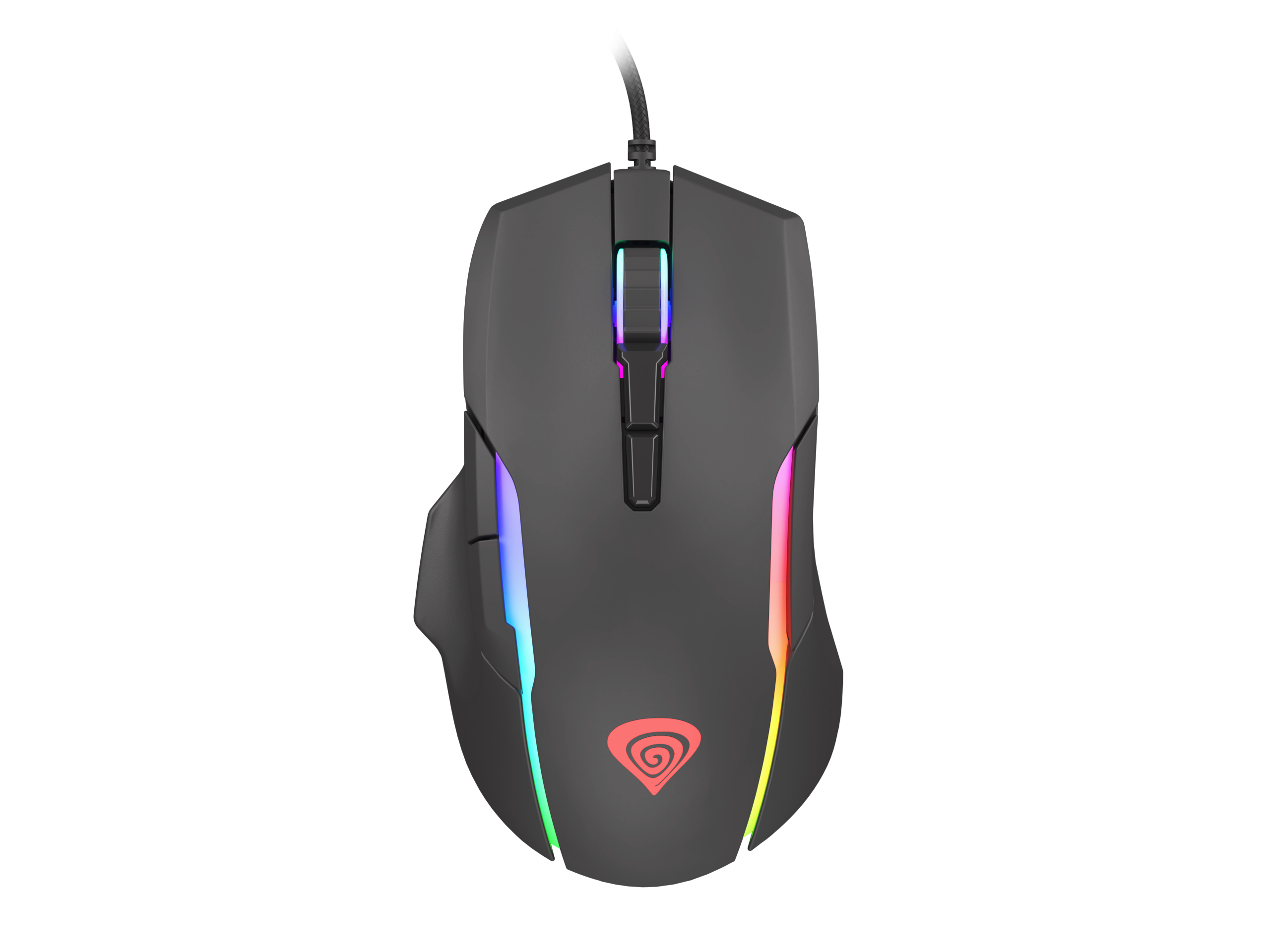GENESIS Xenon 220 Gaming Mouse, 500 - 6400DPI, Wired, Black Genesis - Image 4