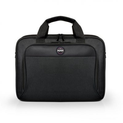 PORT DESIGNS HANOI II CLAMSHELL 105064 Fits up to size 15.6 " Messenger - Briefcase Shoulder strap Black
