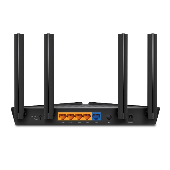 TP-LINK AX3000 Dual Band Gigabit Wi-Fi 6 Router Archer AX53 802.11ax 574+2402 Mbit/s 10/100/1000 Mbit/s Ethernet LAN (RJ-45) ports 4 Mesh Support Yes MU-MiMO Yes Antenna type External 36 month(s) - Pilt 4