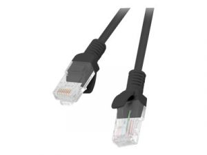 Lanberg Patchcord CAT.6 UTP fluke passed PCU6-10CC-0025-BK 0.25 m Black