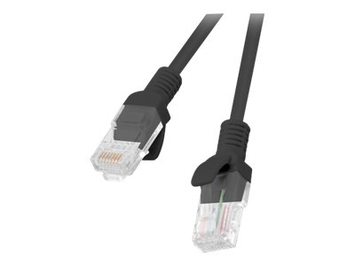 Lanberg Patchcord CAT.6 UTP fluke passed PCU6-10CC-0025-BK 0.25 m Black