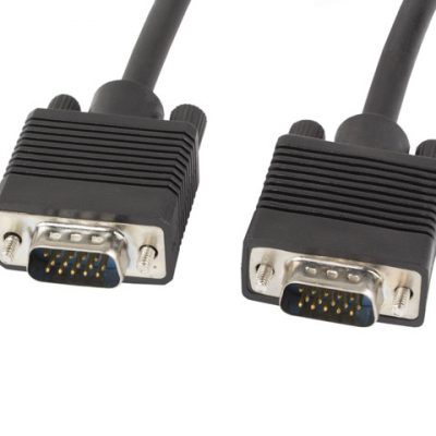 Lanberg VGA Cable, Dual-Shielded Ferrite Core CA-VGAC-10CC-0018-B VGA to VGA 1.8 m