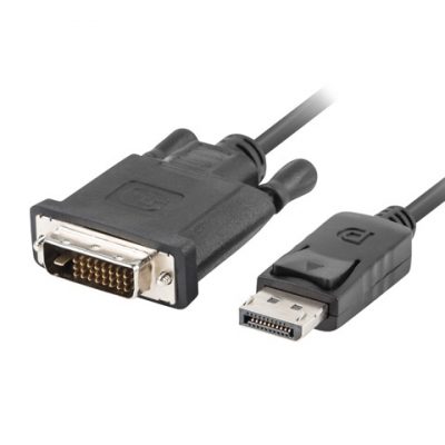 Lanberg Cable CA-DPDV-10CU-0018-BK DisplayPort to DVI-D 1.8 m