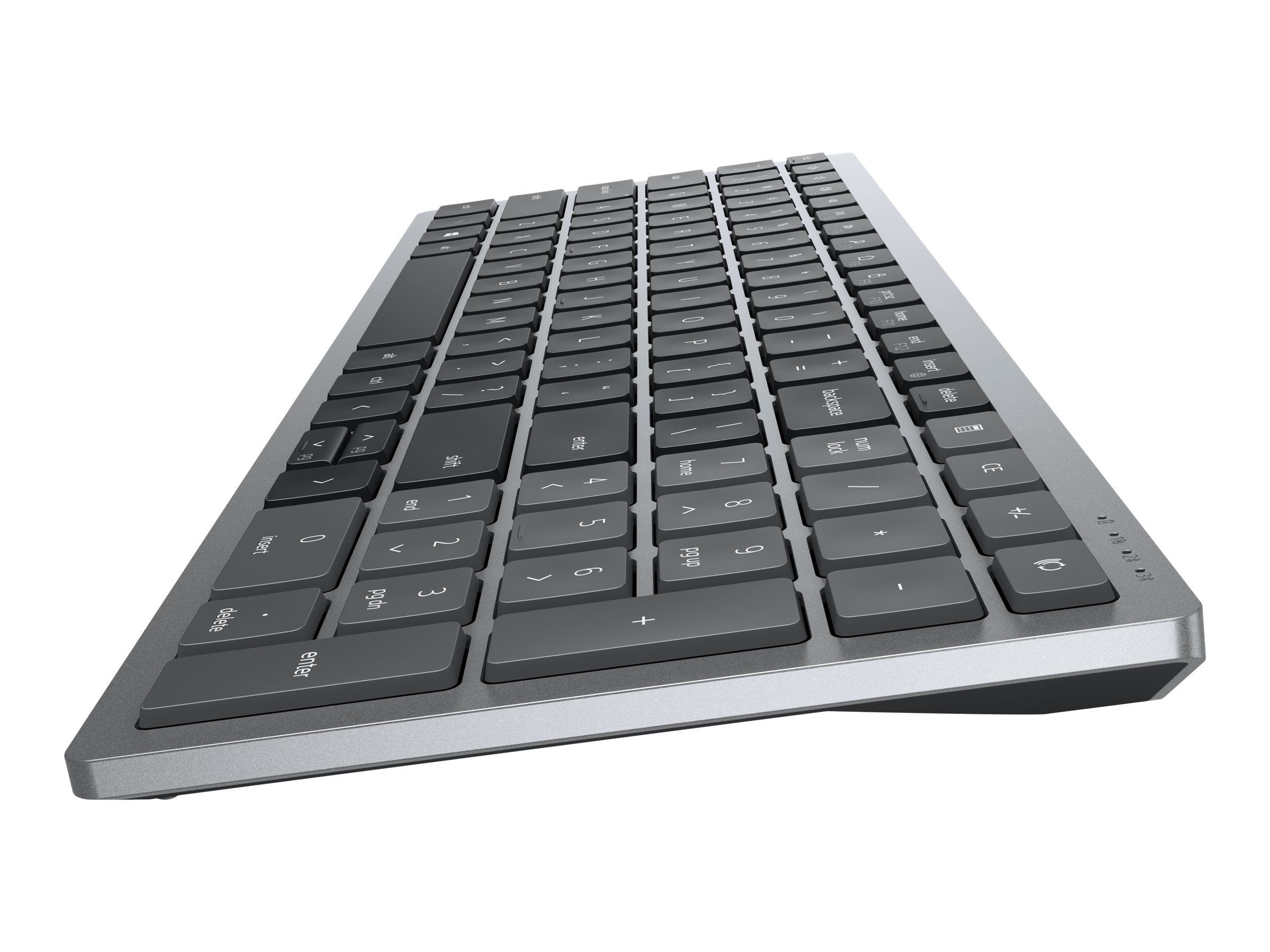 Dell Keyboard and Mouse KM7120W Keyboard and Mouse Set Wireless Batteries included Bluetooth Wireless connection US Titan Gray - Image 2