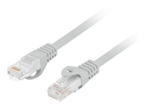 Lanberg Patchcord Cat.6 UTP LSZH CU PCU6-10CU-0150-S 1.5 m Grey