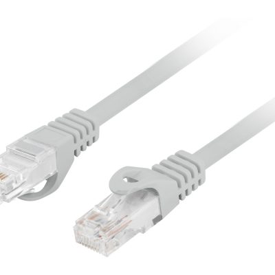 Lanberg Patchcord Cat.6 UTP LSZH CU PCU6-10CU-0150-S 1.5 m Grey