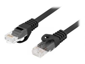 Lanberg Patch cable - CAT 6 RJ-45 - male RJ-45 Black