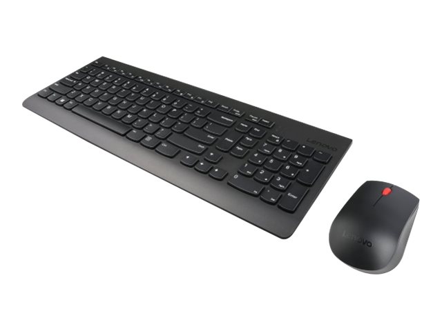 Lenovo Wireless Combo Keyboard & Mouse 510 Keyboard and Mouse Combo 2.4 GHz Wireless via Nano USB Batteries included English Black - Image 3