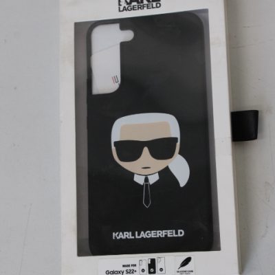SALE OUT. Karl Lagerfeld KLHCS22MSLKHBK S22+ S906 black hardcase Silicone Karl`s Head DIRTY PACKAGING SALE OUT. SALE OUT. Karl Lagerfeld DIRTY PACKAGING