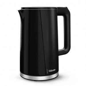Tristar Double Walled Kettle WK-3407 Electric 2200 W 1.7 L Plastic 360° rotational base Black